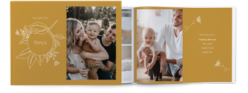 Photo Books — Delicate flower baby