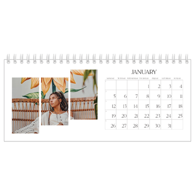 Desk calendars — Travel mosaics [January]
