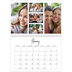 A4 Double Photo Calendar — Photo arrangements [February]