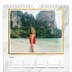 Square calendars  — Classic Marble [April]