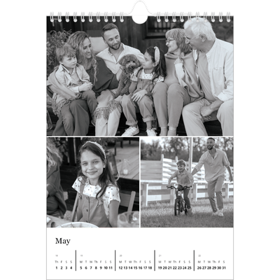 A4 Photo Calendar — Focus [cover]