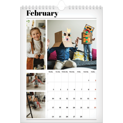 A4 Photo Calendar — Hot off the press [February]