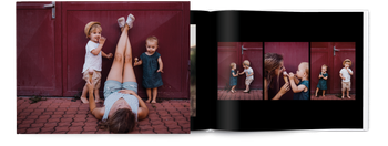 Photo Books — Sleek black