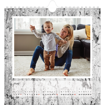 Square calendars  — Tree bark [May]
