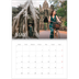 A4 Double Photo Calendar — Simple serif [cover]