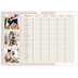 Family Planners A3 Landscape — Earthy frames Planner - Family of 5 [March]