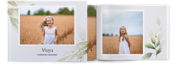 Photo Books — Floral splash