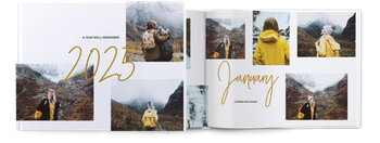 Photo Books — Gold marker pen