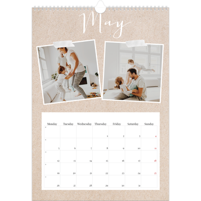 A3 photo calendars — Scrapbook calendar [cover]