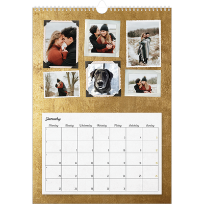 A3 photo calendars — Picture collection [January]