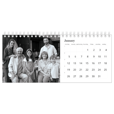 Desk calendars — Focus [January]