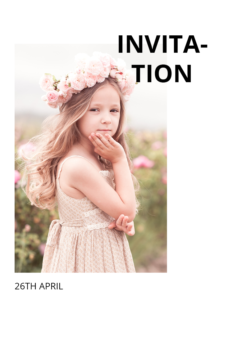 Invitations — Pure and simple