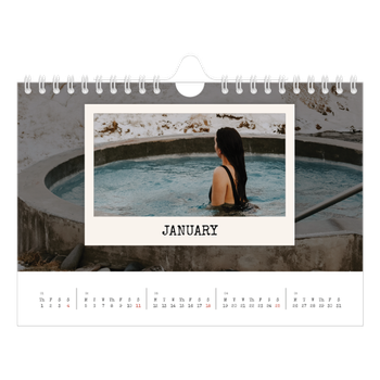 A5 Landscape Photo Calendar — The portrait edit