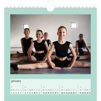 Square Photo Calendar — Neo Scandi