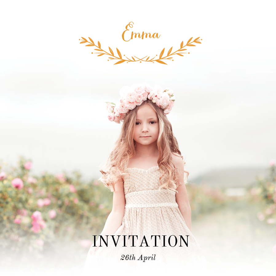 Invitations — Golden reeds