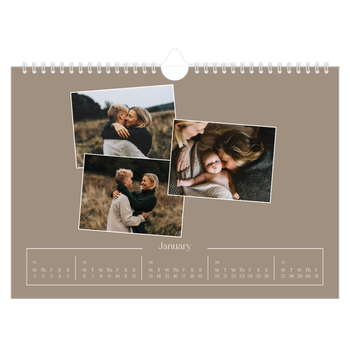 A4 Landscape Photo Calendar — Crafted memories