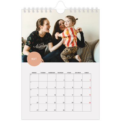 A5 Photo Calendar — Photo sticker [cover]