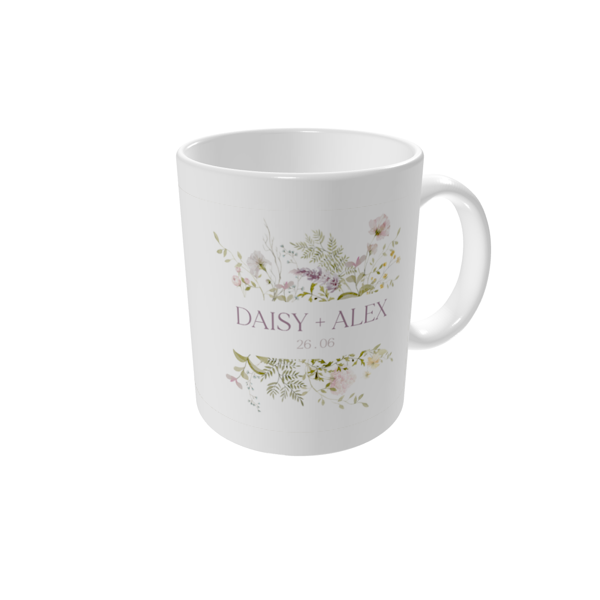 Personalised mugs — Bliss in bloom