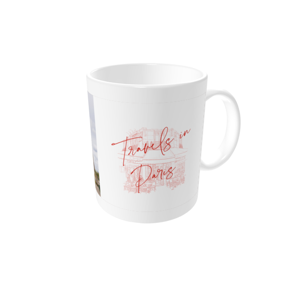 Personalised mugs — City sketch - Paris
