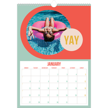 A3 Photo Calendar — Bright and beautiful