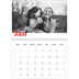 A4 Double Photo Calendar — A bold year [January]