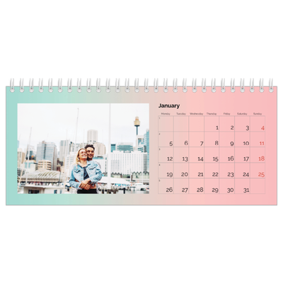 Desk calendars — Playful Pastel [January]