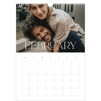 A3 photo calendars — Larger than life [February]