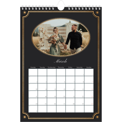 A4 Photo Calendar — Vintage classic [March]
