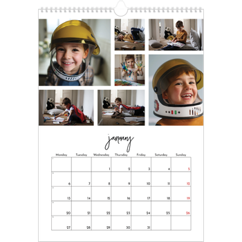 A3 Photo Calendar — Photo arrangements