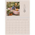 A4 Double Photo Calendar — Simple botanical [cover]