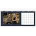 Desk calendars — Prussian blue [January]