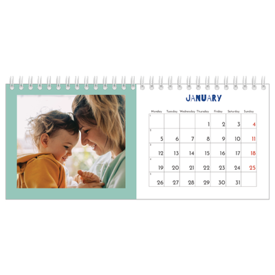 Desk calendars — Fun colourful you [January]