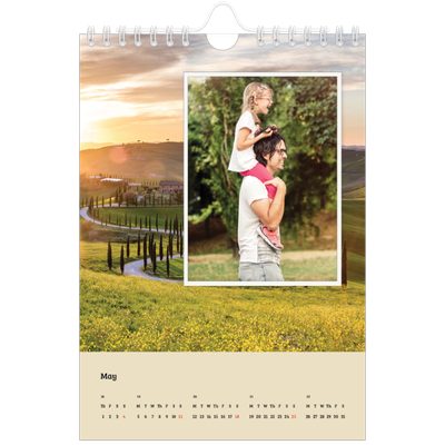 A5 Photo Calendar — Four seasons [cover]