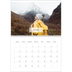 A4 Double Photo Calendar — Classic calendar [January]