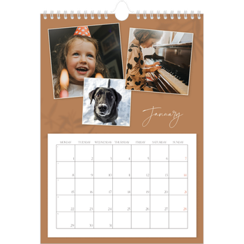 A4 Photo Calendar — Down to earth