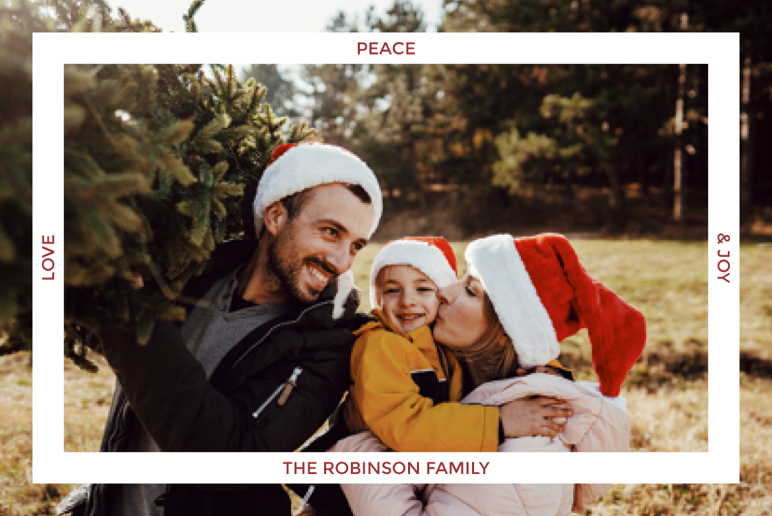 Cards — Message in a frame