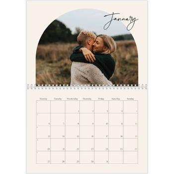 A4 Double Photo Calendar — Arch memories