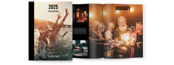 Photo Books — Tape bound effect