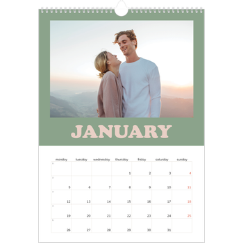 A3 Photo Calendar — Retro frames