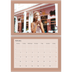 A4 Double Photo Calendar — Earth colours [February]