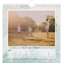 Square calendars  — Marble backgrounds [April]