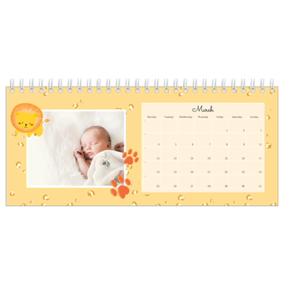 Desk calendars — Cute animals [March]