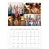 A4 Photo Calendar — Simple script [April]