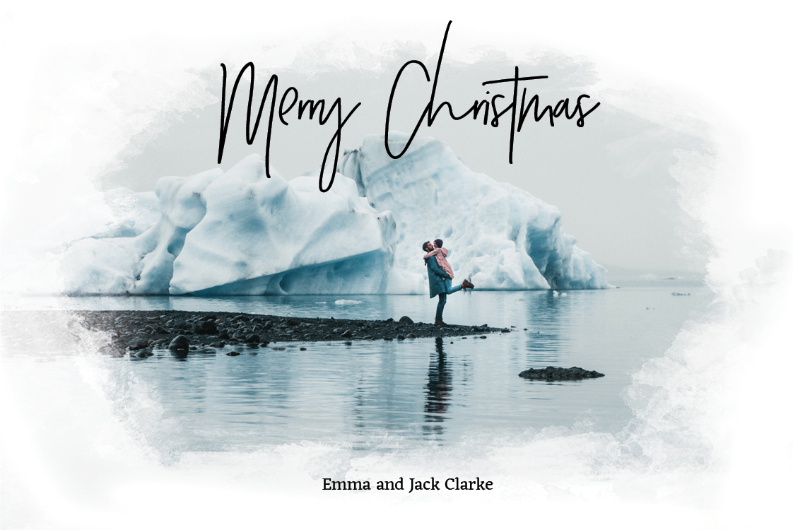 Cards — Frosty window