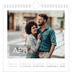 Square calendars  — Date box overlay [April]
