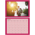 A4 Double Photo Calendar — Bright and bold [February]