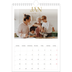 A4 Photo Calendar — Big gold text [January]