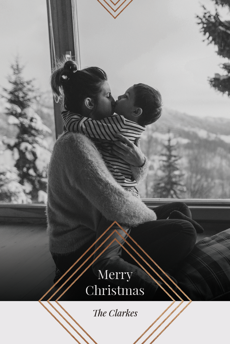 Cards — Geometrical gold