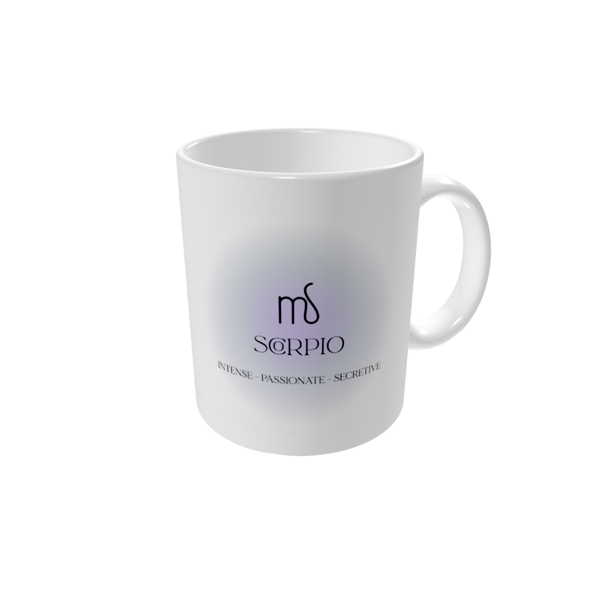 Personalised mugs — Astrology gradients - Scorpio