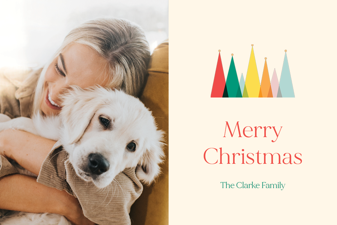 Cards — Arty Christmas trees